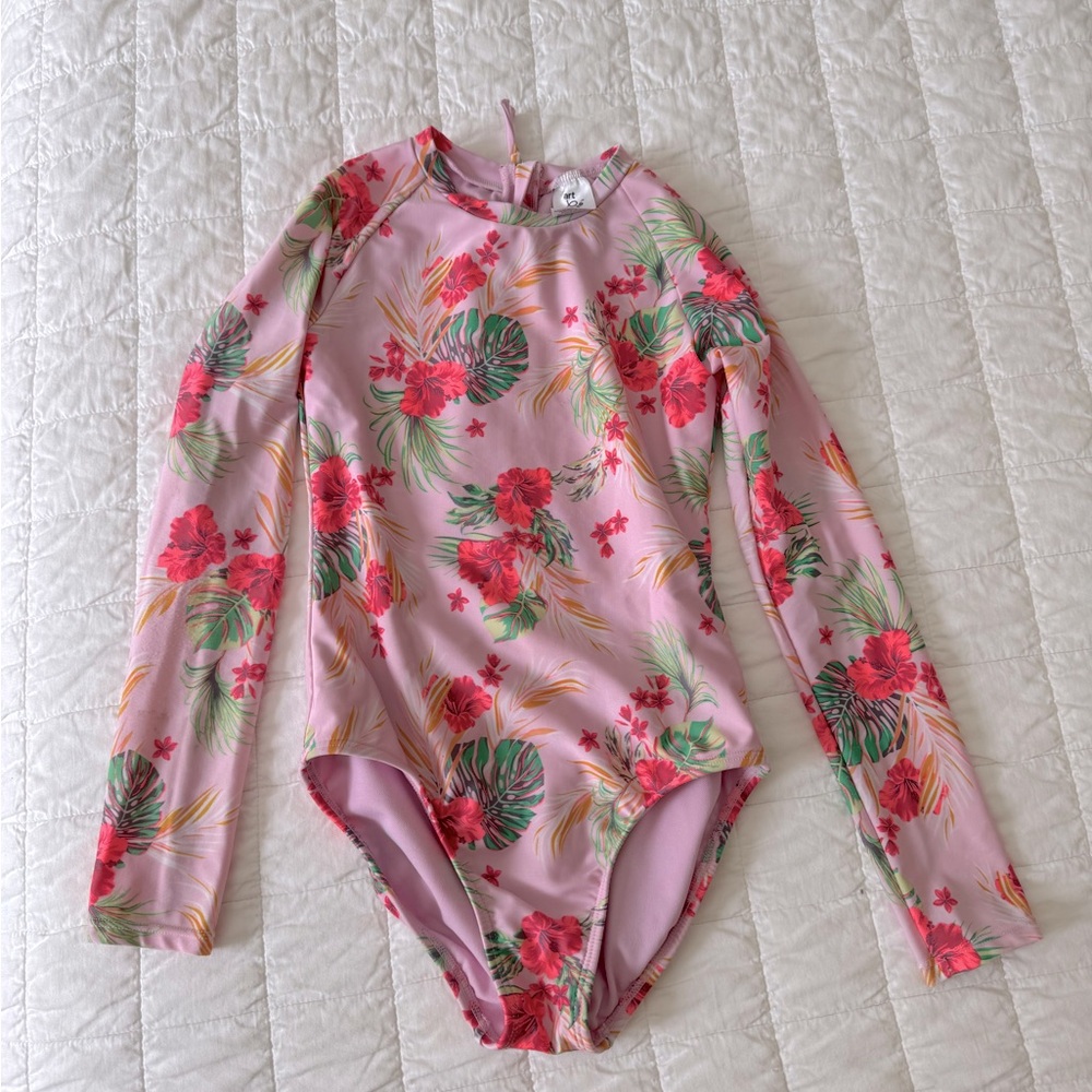 Girls one piece bathing suit from target